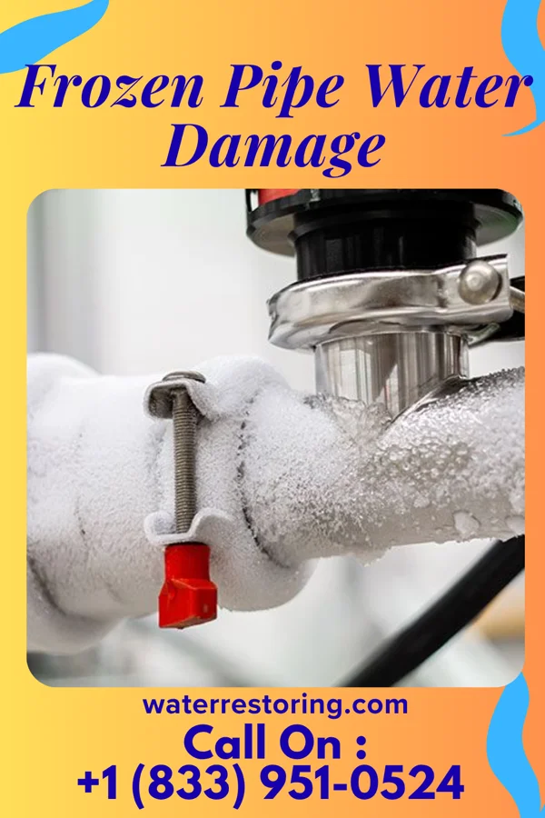 Frozen Pipe Water Damage in Pleasant Valley, WV